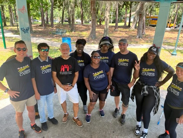 Project Gratitude 2023 members of the Freedom Mortgage Funding Team