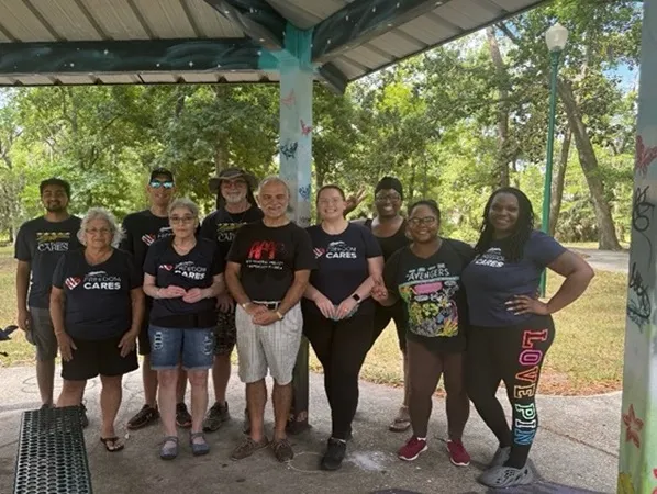 Team Freedom Cares team at Philabundance